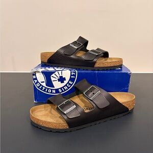Men’s Birkenstock Arizona Black Leather